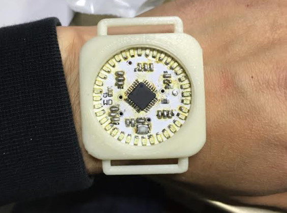 Wearable-3D-Printed-Arduino-LED-Watch